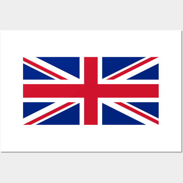 Flag of United Kingdom Wall Art by COUNTRY FLAGS